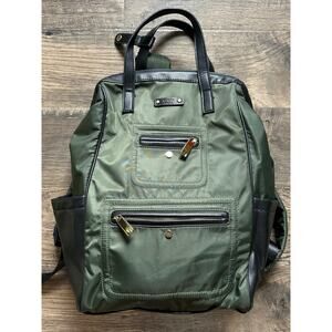 Tutilo Carry the Day The Two Pockets Collection Backpack Forest Green